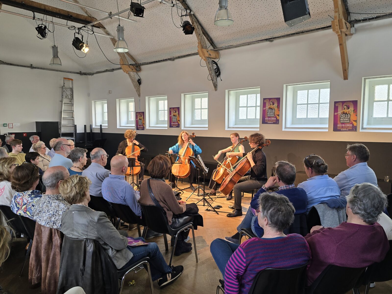 Vriendenconcert Cello Biënnale in Splendor