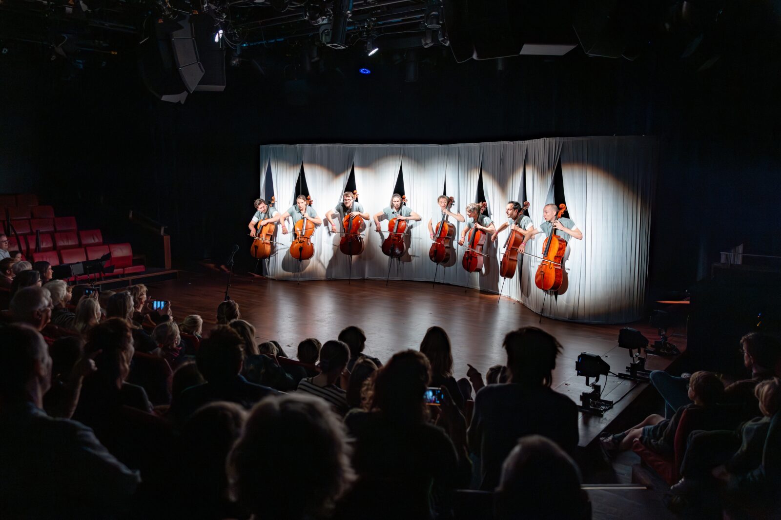 Cellobende door Cello Octet Amsterdam
