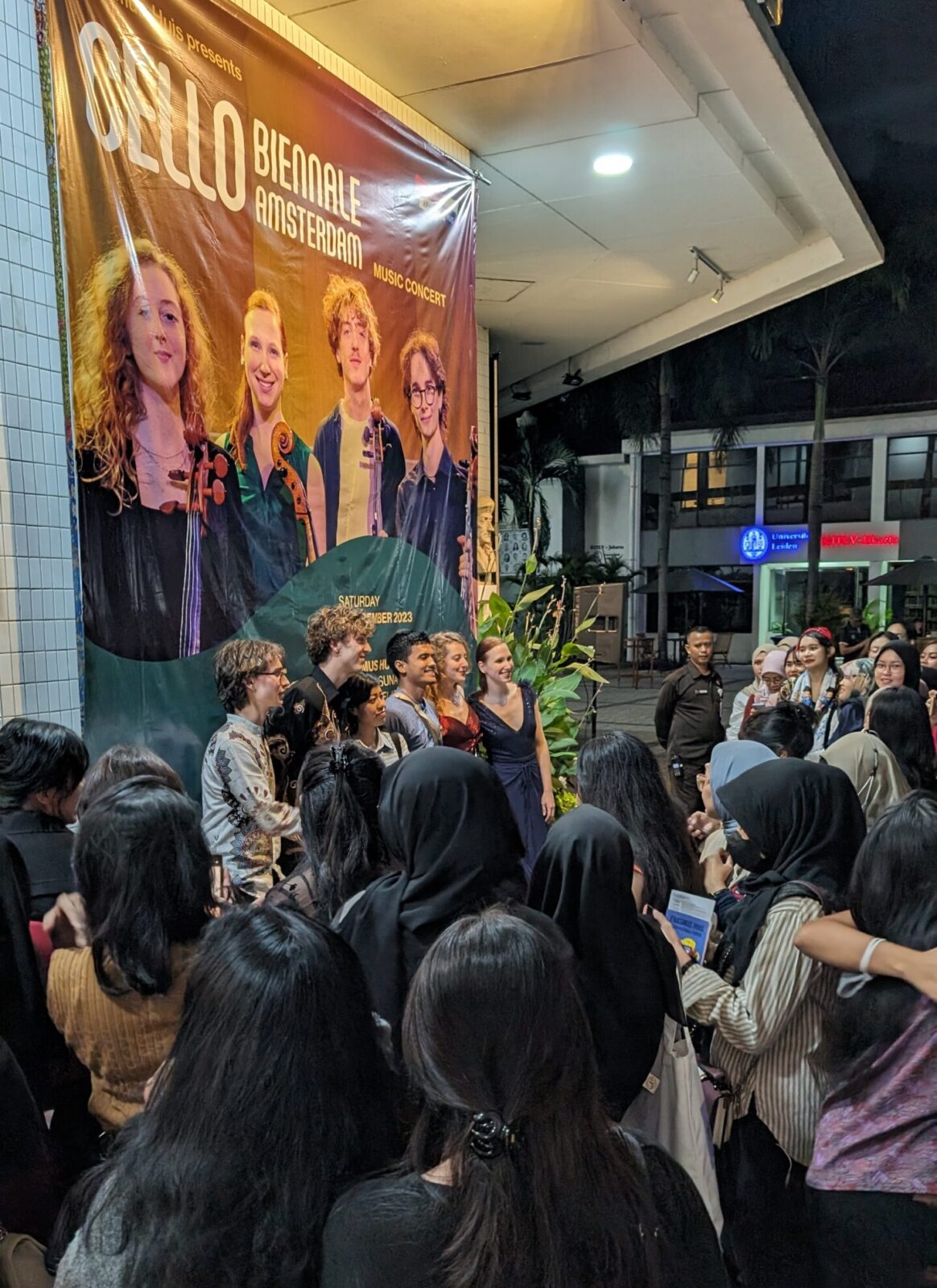 Cello Biënnale Kwartet in Indonesië